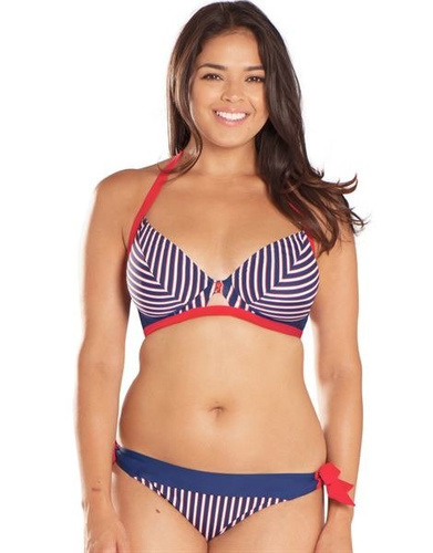 Curvy Kate Swim Peachy Paris Reversible short
