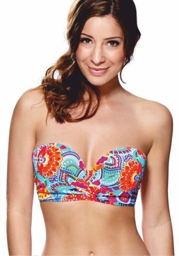 Audelle Swim Fiesta Bandeau 