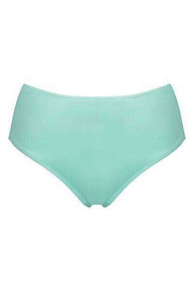 Pour Moi Space High Leg High Waist Control Brief - Mint