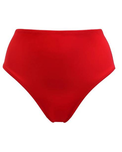 Pour Moi Space High Leg High Waist Control Brief - Red