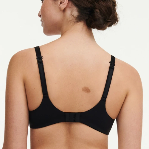 Norah Chic C16MNA Plunge T-Shirt Bra Black