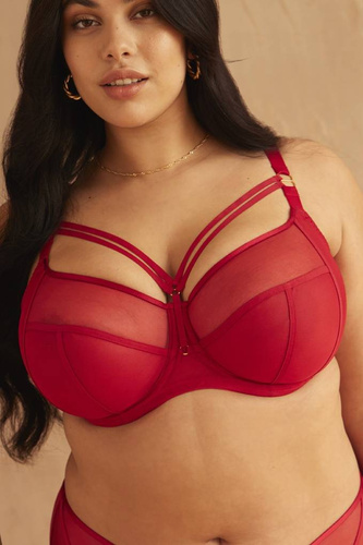 Sculptresse Dionne full cup fiery red