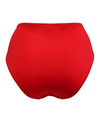 Pour Moi Space High Leg High Waist Control Brief - Red