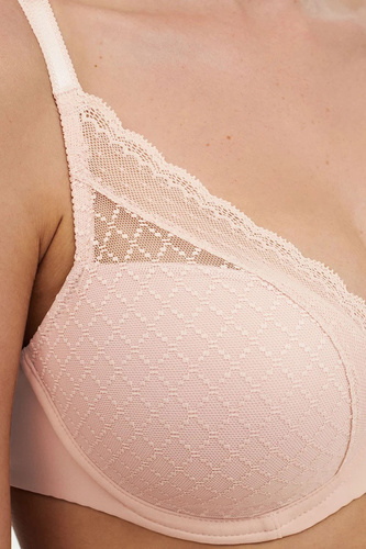 Norah Chic C16MNA Plunge T-Shirt Bra Soft Pink