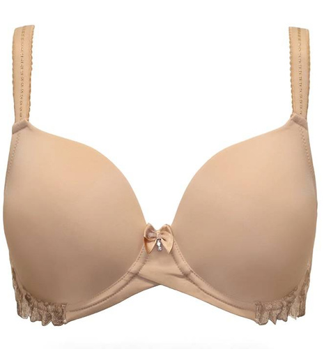 Pour Moi Sofia Balconette T Shirt Bra Latte