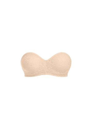 Wacoal Halo Lace Strapless nude