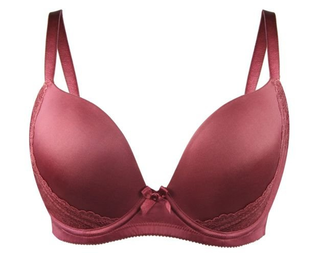 Parfait Casey plunge ruby wine