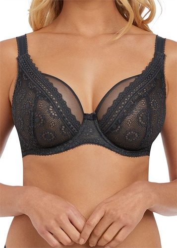 Freya Love Note high apex bra slate