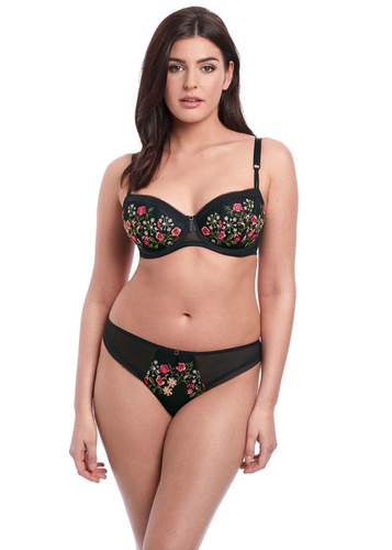 Freya Rhea padded half cup black