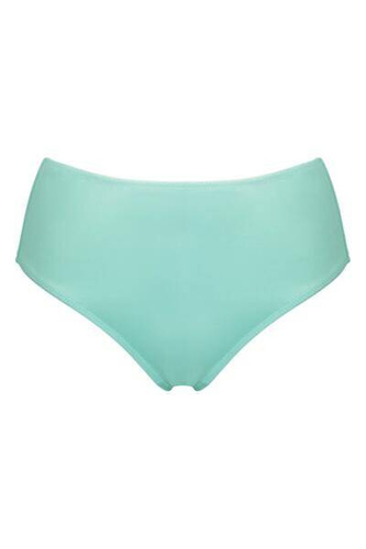 Pour Moi Space High Leg High Waist Control Brief - Mint