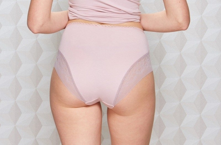 Miss Fabio DANIELA 55/9-94/018 figi z koronką silver pink