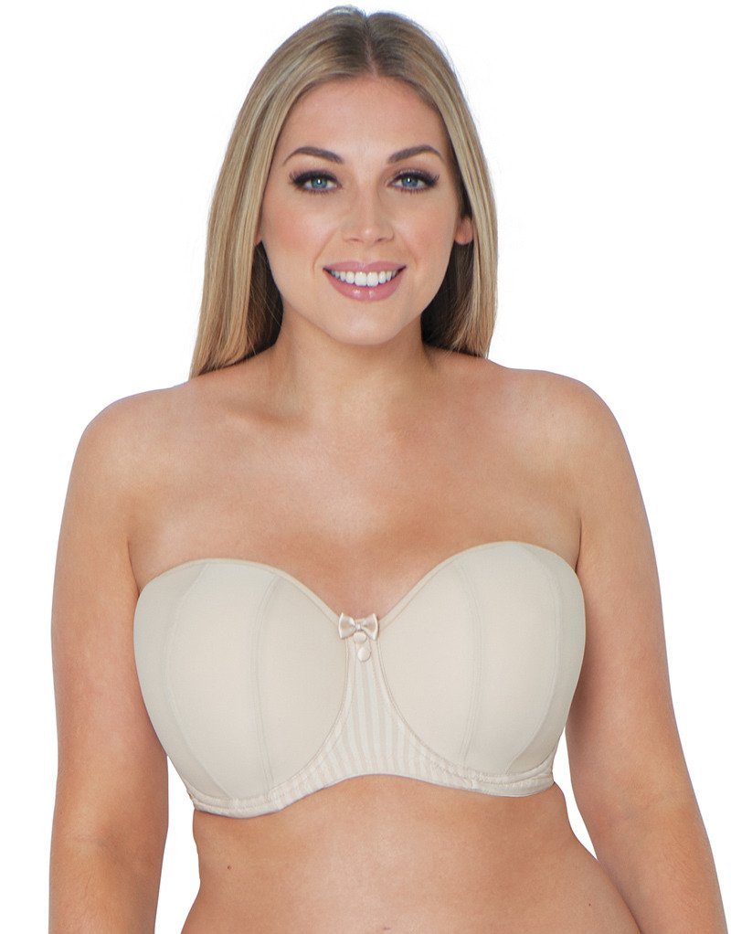 Curvy Kate Luxe Strapless biscotti