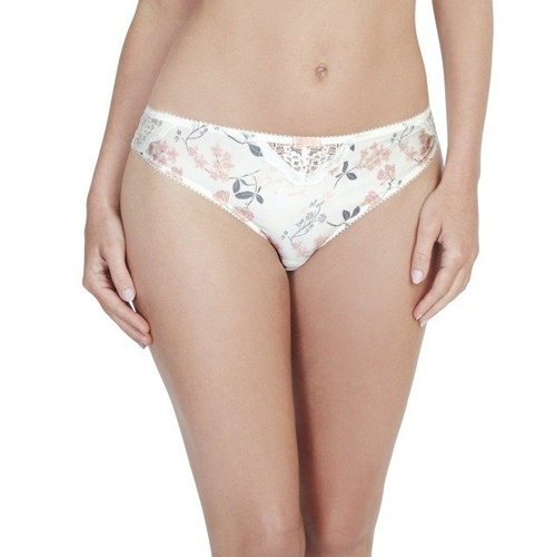 Charnos Flamenco brief ivory/pink