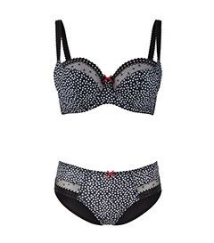 Cleo Minnie short black/white