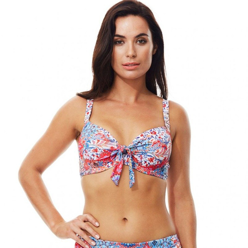 Moontide Swim Murano U/W Tie Front Top