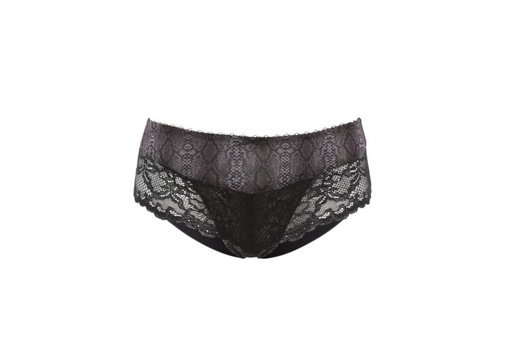 Panache Jasmine brief black animal