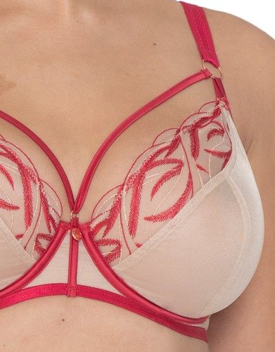 Scantilly Submission plunge latte/red