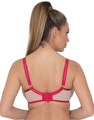 Scantilly Submission plunge latte/red