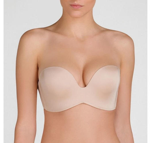 Wonderbra perfect body plain ultimate strapless nude