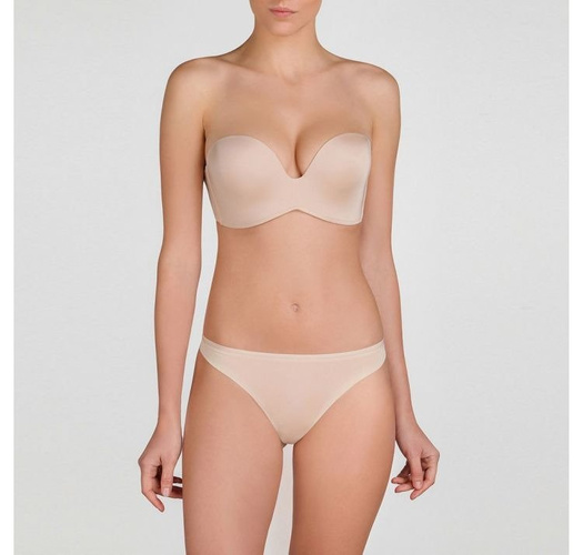 Wonderbra perfect body plain ultimate strapless nude